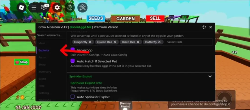 Script Egg Detector Grow A garden no key